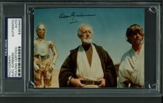 Alec Guinness Star Wars Authentic Signed 3.5×4 7/8 Photo PSA/DNA Slabbed Sale Coupon