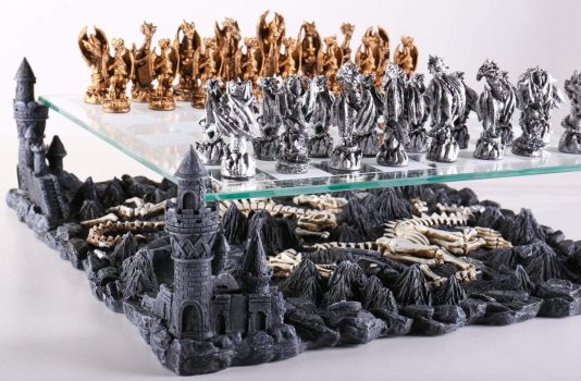 3D Dragon Chess Set on Sale Coupon From The Real Masters Of Chess