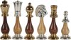 4″ 24kt. Gold and Silver Plated Chessmen on Sale Coupon From The Real Masters Of Chess