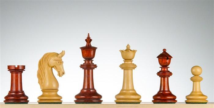 Luxury Chess in Padauk 4 5/8″ King on Sale Coupon From The Real Masters Of Chess