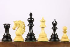 4.5″ Ebony Andalusian Chess Pieces on Sale Coupon From The Real Masters Of Chess