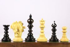4.5″ Ebony Savano Chess Pieces on Sale Coupon From The Real Masters Of Chess