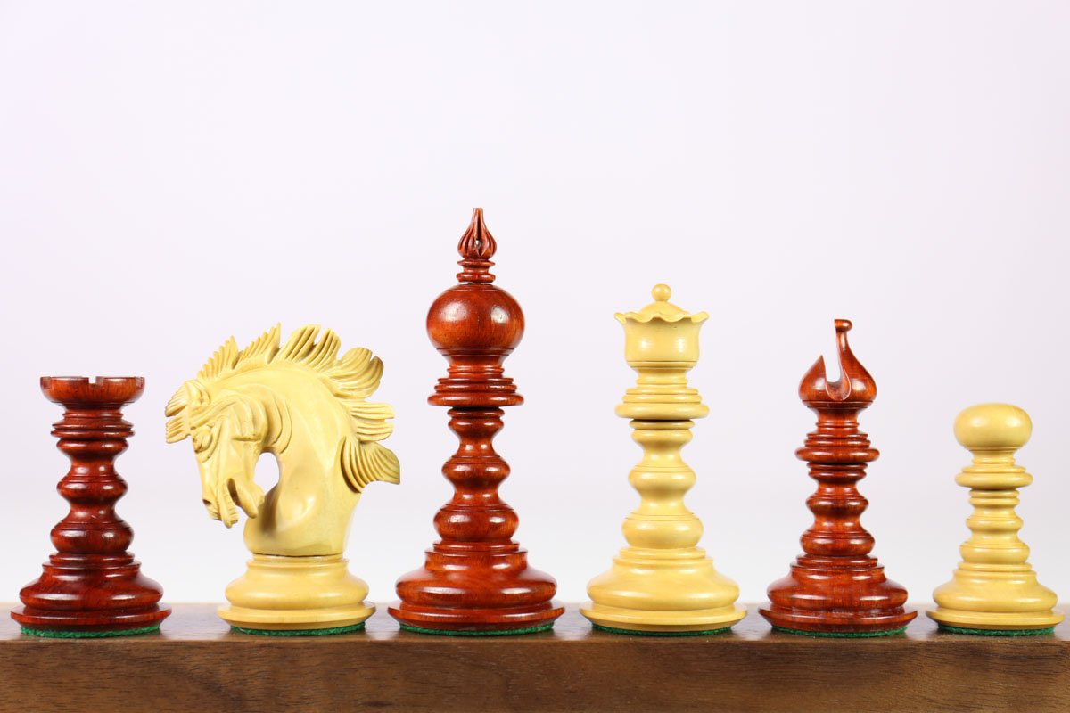 4.5″ Padauk Savano Chess Pieces on Sale Coupon From The Real Masters Of Chess
