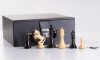 4″ Alexander Staunton Ebony Wood Chess Pieces w/box on Sale Coupon From The Real Masters Of Chess