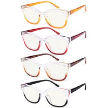 Eyekeeper 4 Pack Two Tone Progressive Multifocal Reading Glasses M2114 Sale Coupon