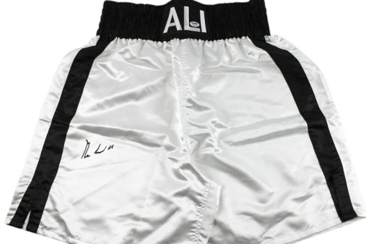 Muhammad Ali Authentic Signed Ali Boxing Trunks Autographed PSA/DNA #4A01728 Sale Coupon