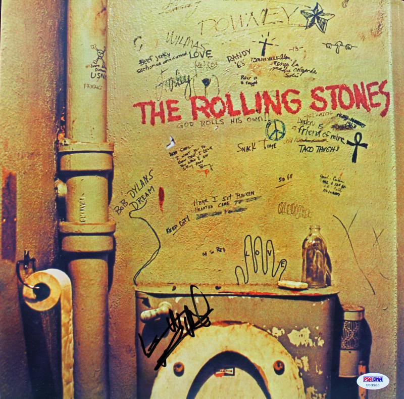 Keith Richards The Rolling Stones Signed Album Cover W/ Vinyl PSA/DNA #U03500 Sale Coupon