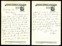 Grover Cleveland Alexander Signed 6×9.25 1939 Handwritten Letter JSA #Z31392 Sale Coupon