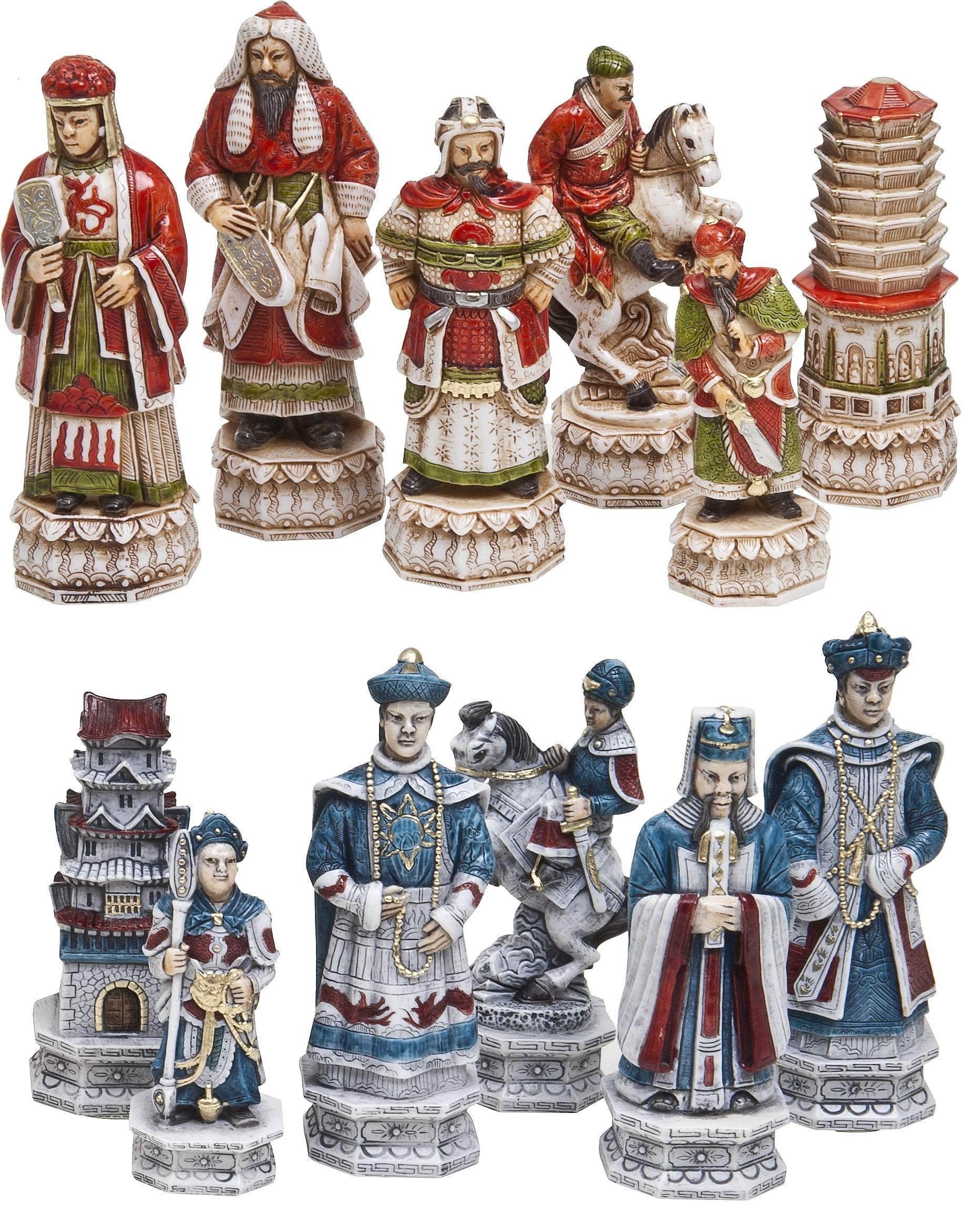 5 3/4″ Ming Dynasty Themed Chessmen on Sale Coupon From The Real Masters Of Chess