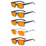Eyekeeper 5 Pack Classic Blue Light Blocking Reading Glasses DSR032 Sale Coupon