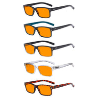 Eyekeeper 5 Pack Classic Blue Light Blocking Reading Glasses DSR032 Sale Coupon