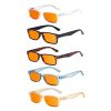 Eyekeeper 5 Pack Rectangle Blue Light Blocking Reading Glasses DSR066 Sale Coupon