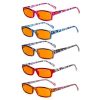 Eyekeeper 5 Pack Stylish Computer Reading Glasses for Women DSRT1803 Sale Coupon