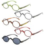 Eyekeeper 5 Pack Vintage Oval Small Reading Glasses for Women Men R077 Sale Coupon