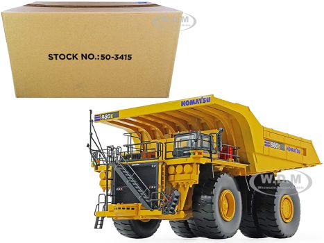 Diecastmodelswholesale Komatsu 980E-AT Dump Truck 1/50 Diecast Model by First Gear Sale Coupon
