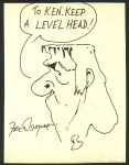 Fred Gwynne Authentic Signed 8.25×11 Herman Munster Sketch BAS #C54783 Sale Coupon