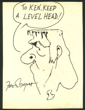 Fred Gwynne Authentic Signed 8.25×11 Herman Munster Sketch BAS #C54783 Sale Coupon