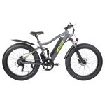 Bezior XF900 125Ah 48V 750W 26 Inch  45Kmh Electric BIKE Grey Sale Coupon