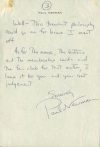 Paul Newman Signed 6.25X9 March 1955 3 Page Hand Written Letter PSA/DNA #V07957 Sale Coupon