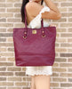 Gaby’s Bags Louis Vuitton Citadine Monogram Empreinte Leather PM Bucket Tote Berry Pink Coupon Sale