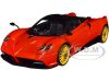 Diecastmodelswholesale Pagani Huayra Roadster Rosso Monza Red and Carbon with Luggage Set 1/18 Model Car by Autoart Sale Coupon