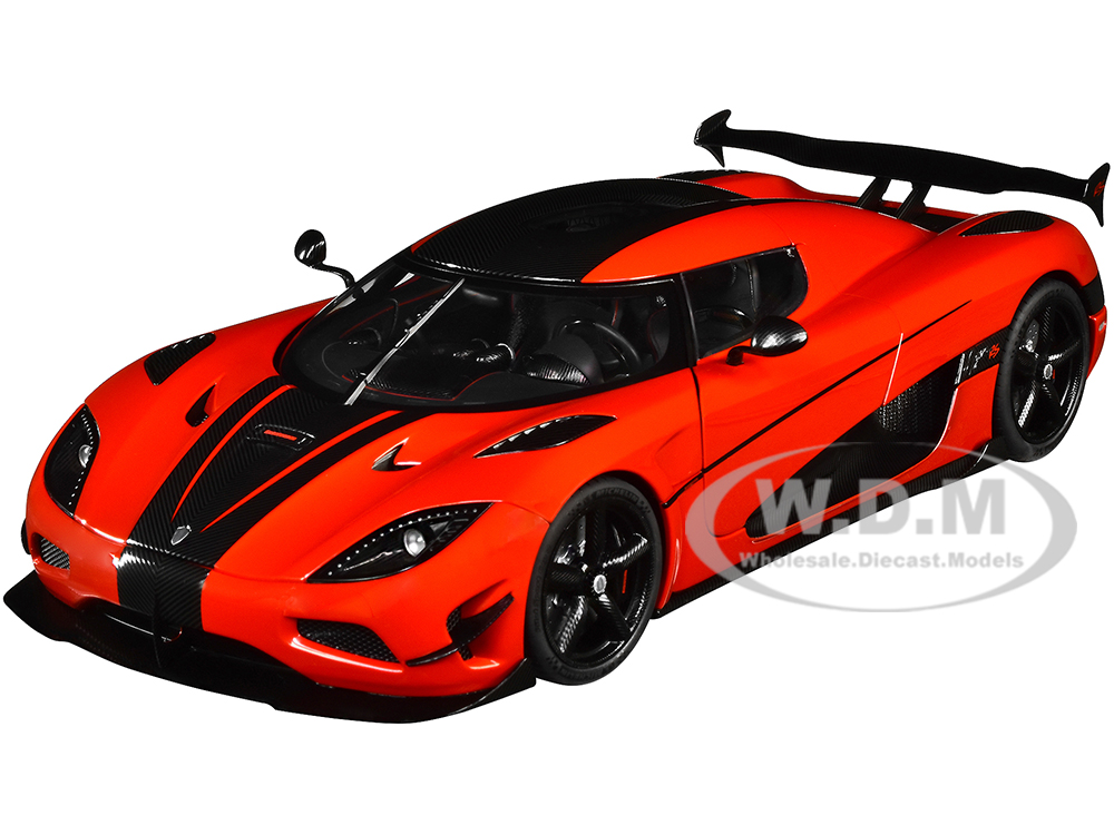 Diecastmodelswholesale Koenigsegg Agera RS Chili Red with Black Accents 1/18  Model Car by Autoart Sale Coupon