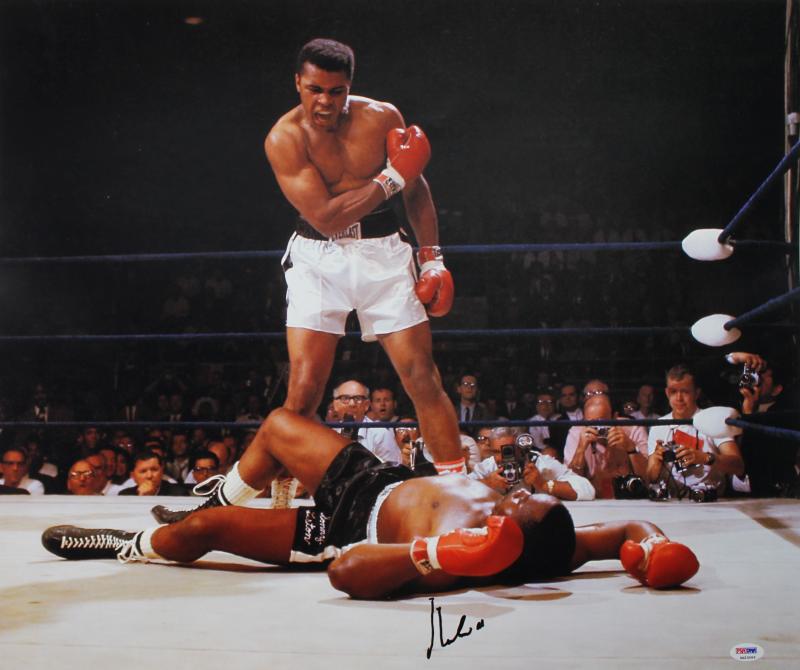 Muhammad Ali Authentic Signed 20X24 Photo Vs Sonny Liston PSA/DNA ITP #4A53069 Sale Coupon