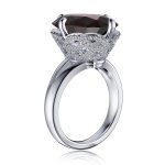 MSBLUE Unique Natural Garnet Butterfly Frame Gemstone Ring Sale Coupon