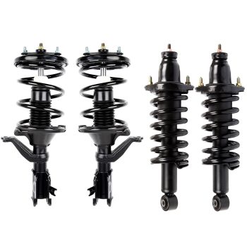ECCPP Full For 2001-2005 Honda Civic Complete Struts Shocks w/ Springs Mount Assembly Sale Coupon