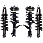 ECCPP 4 Pcs Complete Struts Shocks Coil Spring Assembly For 2003-2011 Honda Element Sale Coupon