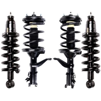ECCPP 4 Pcs Complete Struts Shocks Coil Spring Assembly For 2003-2011 Honda Element Sale Coupon