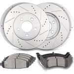 ECCPP Ceramic Brake Pads And Rotors Front Rear For Mercury Grand Marquis LSE 4.6L 2003 Sale Coupon