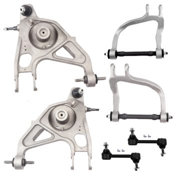 ECCPP 6pcs Rear Upper Lower Control Arms Sway Bars Kit For 2002-2004 Chevy Venture AWD Sale Coupon