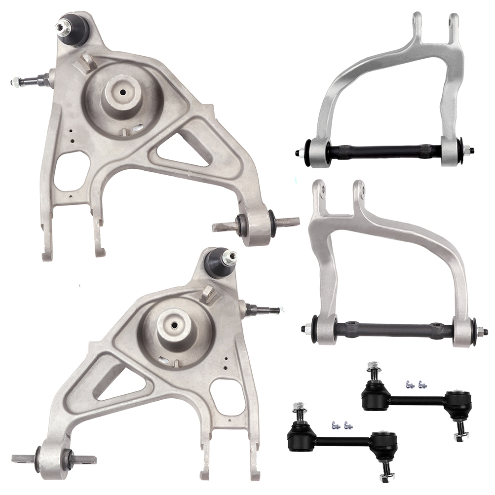 ECCPP 6pcs Rear Upper Lower Control Arms Sway Bars Kit For 2002-2004 Chevy Venture AWD Sale Coupon