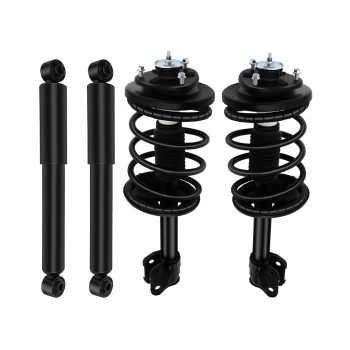 ECCPP For 2003 – 2008 Honda Pilot 4Pcs Front Complete Struts Springs + Rear Shocks Set Sale Coupon