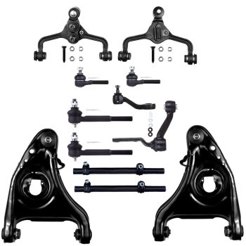 ECCPP 12set Complete Front Control Arm Pitman Arm Fits 1995-2002 1997 Lincoln Town Car Sale Coupon