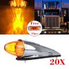 ECCPP 20x Torpedo Amber 17 LED Cab Roof Running Light for Peterbilt + Free Side Marker Sale Coupon