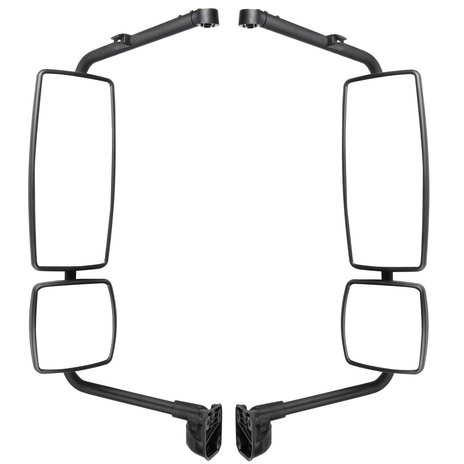 ECCPP Pair Black Mirrors Complete For 2002-18 International Durastar 4200 4300 Sale Coupon