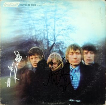 Rolling Stones Keith Richards & Charlie Watts Signed Album Cover W/ Vinyl BAS Sale Coupon