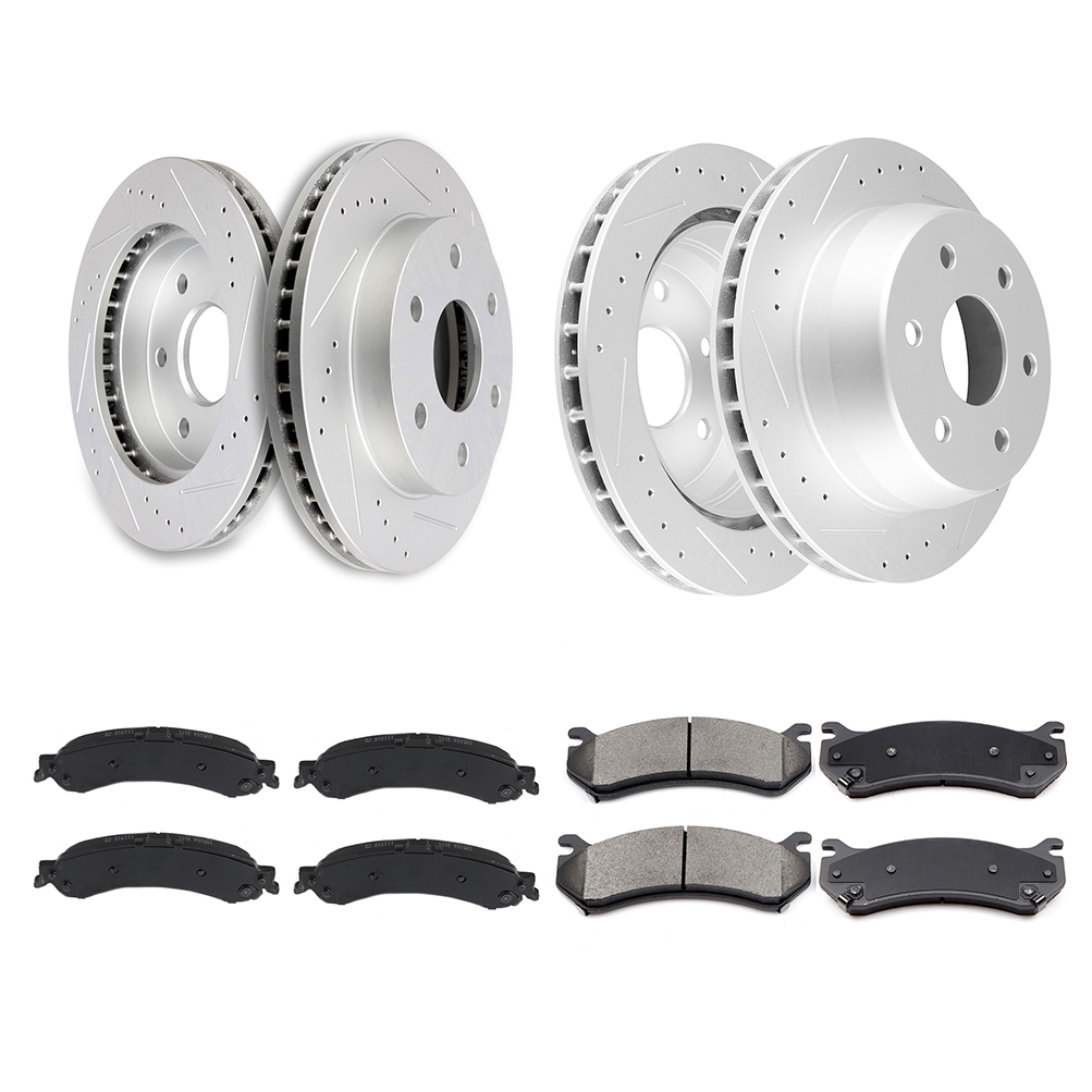 ECCPP Ceramic Brake Pads And Rotors Front Rear For GMC Yukon Denali XL 1500 Sale Coupon