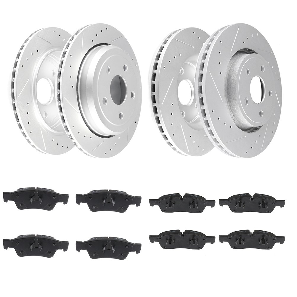 ECCPP Ceramic Brake Pads And Rotors Front Rear For Dodge Durango Jeep Grand Cherokee Sale Coupon