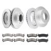 ECCPP Ceramic Brake Pads And Rotors Front Rear For GMC Sierra 3500 HD 2007-2008 Sale Coupon