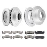 ECCPP Ceramic Brake Pads And Rotors Front Rear For GMC Sierra 3500 HD 2007-2008 Sale Coupon