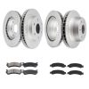 ECCPP Ceramic Brake Pads And Rotors Front Rear For Chevy Tahoe Suburban 1500 Avalanche Sale Coupon