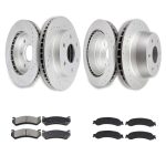 ECCPP Ceramic Brake Pads And Rotors Front Rear For Chevy Tahoe Suburban 1500 Avalanche Sale Coupon