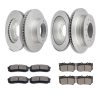 ECCPP Ceramic Brake Pads And Rotors Front Rear For Toyota Sequoia SR5 Limited 4.7L Sale Coupon