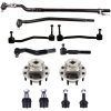 ECCPP Front Tie Rod End Sway Bar with Wheel Hub Bearing For 2000-2004 Ford F-250 Super Sale Coupon