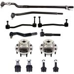 ECCPP Front Tie Rod End Sway Bar with Wheel Hub Bearing For 2000-2004 Ford F-250 Super Sale Coupon