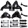 ECCPP 17pcs For 1996-02 Chevy Express 1500 2WD Front Upper Lower Control Arms Tie Rods Sale Coupon