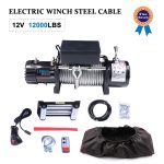ECCPP ECCPP 12V 12000LBS Electric Winch Steel Cable Truck Trailer Off Road 4WD w/cover Sale Coupon